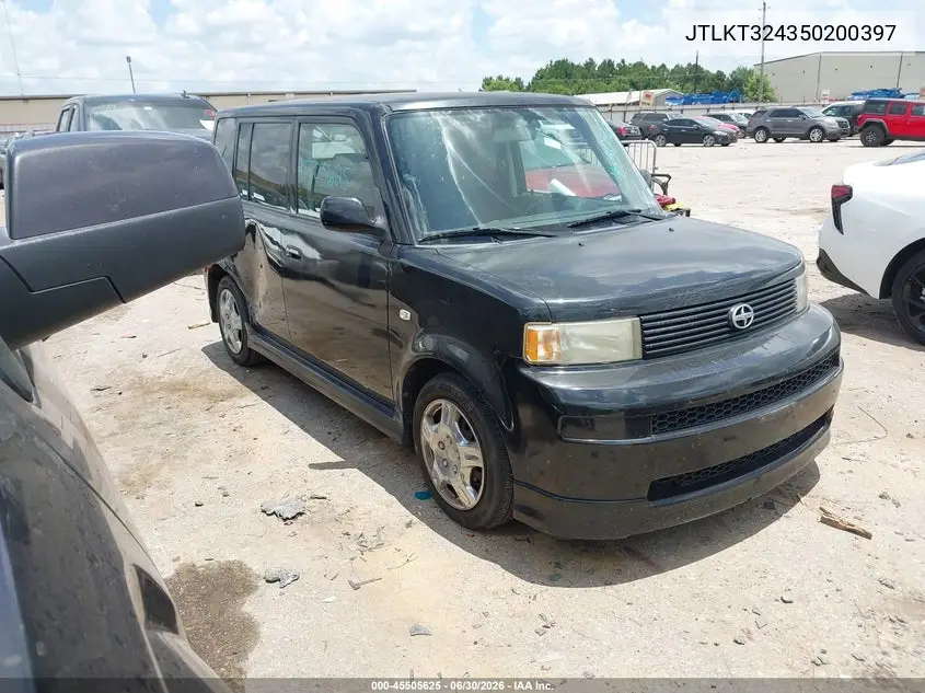 2005 Scion Xb VIN: JTLKT324350200397 Lot: 45505625