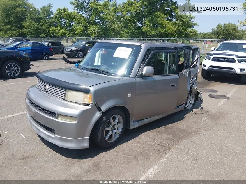 2005 Scion Xb VIN: JTLKT324050196731 Lot: 45507289
