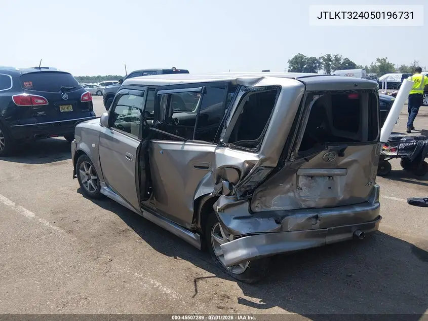 2005 Scion Xb VIN: JTLKT324050196731 Lot: 45507289