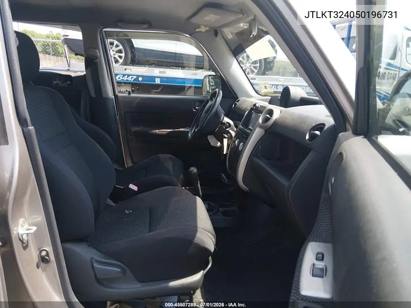 2005 Scion Xb VIN: JTLKT324050196731 Lot: 45507289