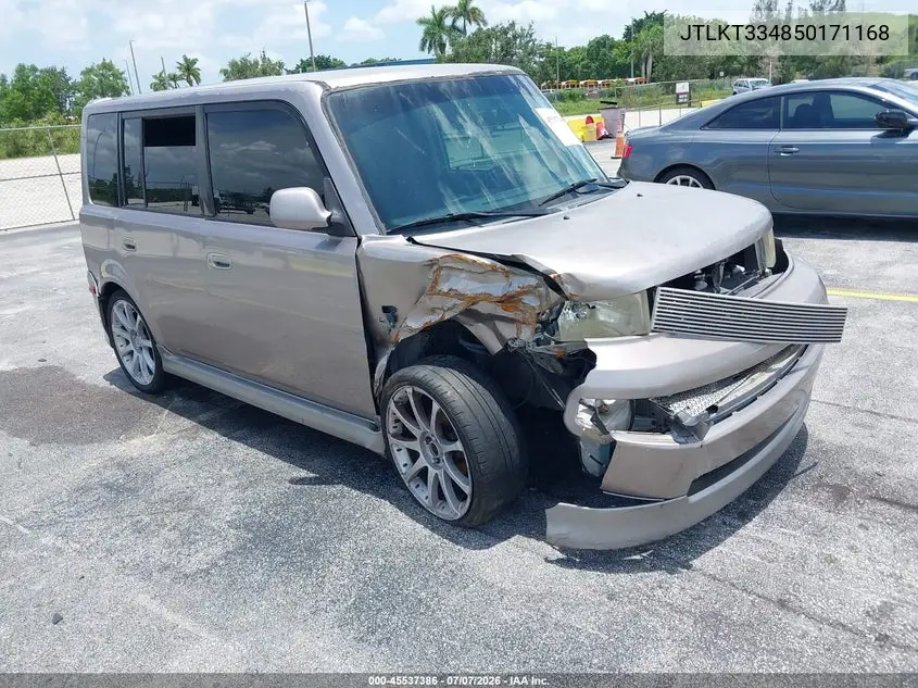 2005 Scion Xb VIN: JTLKT334850171168 Lot: 45537386