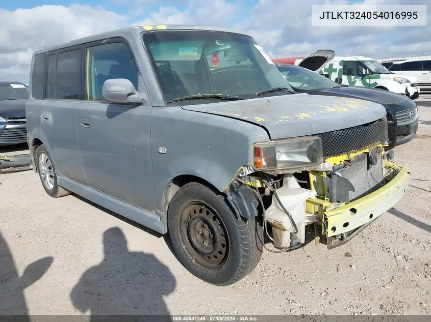 2005 Scion Xb VIN: JTLKT324054016995 Lot: 45541249