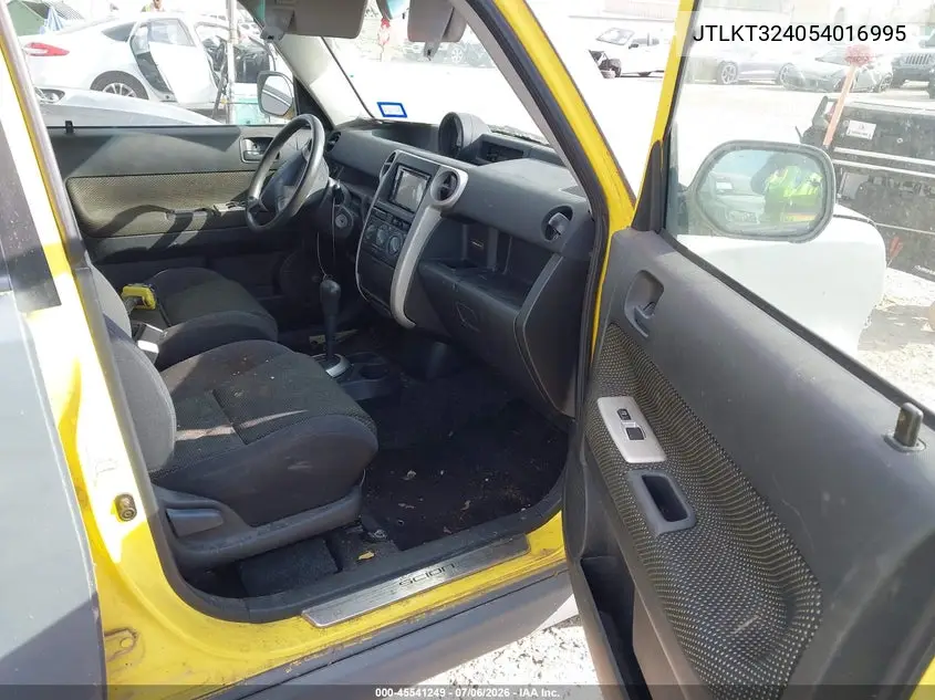 2005 Scion Xb VIN: JTLKT324054016995 Lot: 45541249