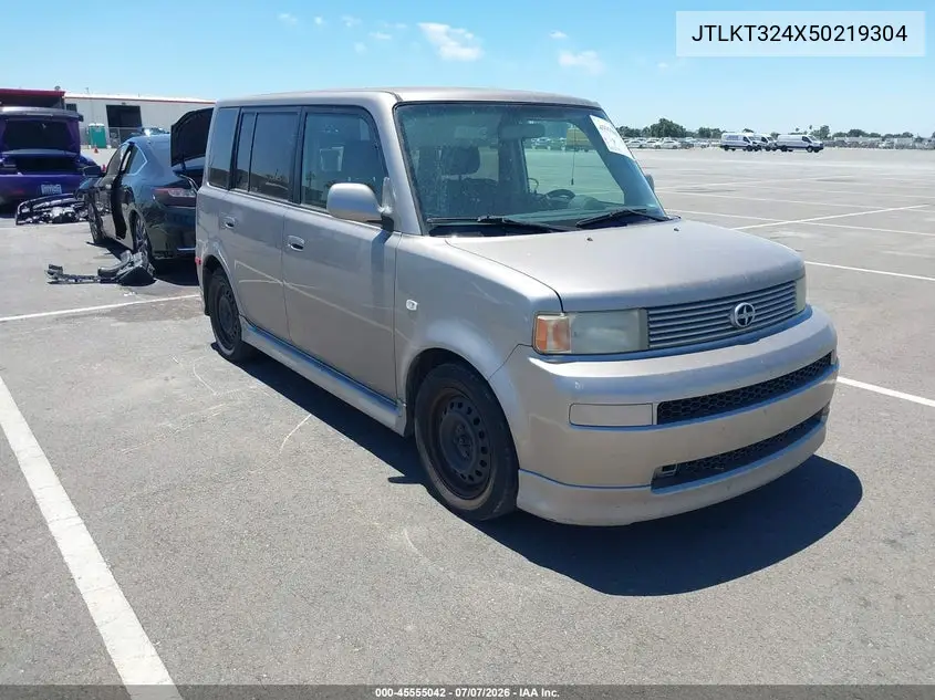 2005 Scion Xb VIN: JTLKT324X50219304 Lot: 45555042