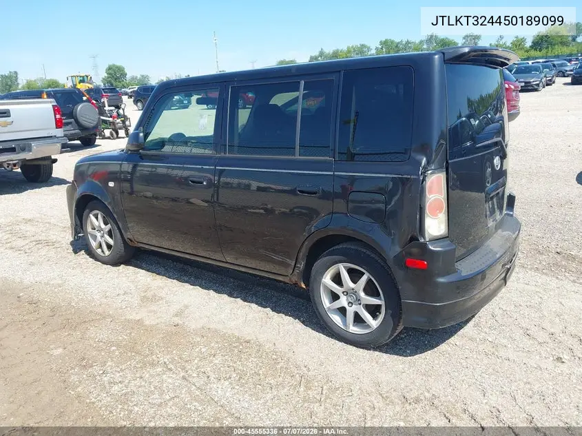 2005 Scion Xb VIN: JTLKT324450189099 Lot: 45555336