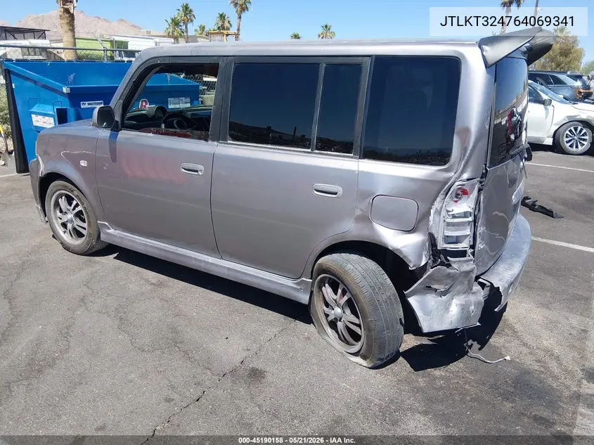 2006 Scion Xb VIN: JTLKT324764069341 Lot: 45190158