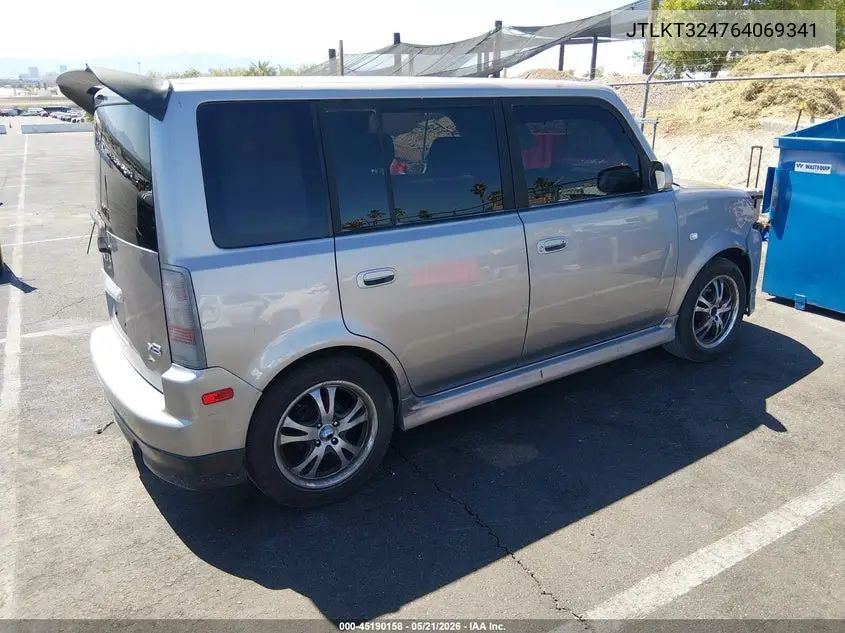 2006 Scion Xb VIN: JTLKT324764069341 Lot: 45190158