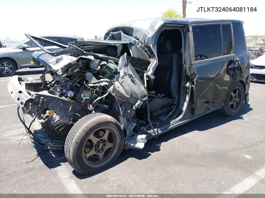 2006 Scion Xb VIN: JTLKT324064081184 Lot: 45216742