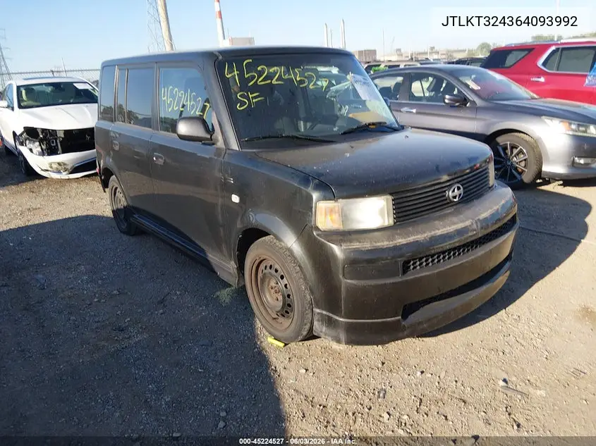 2006 Scion Xb VIN: JTLKT324364093992 Lot: 45224527