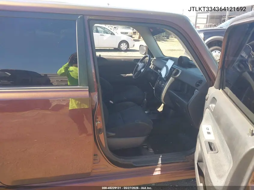 2006 Scion Xb VIN: JTLKT334364121692 Lot: 45229131