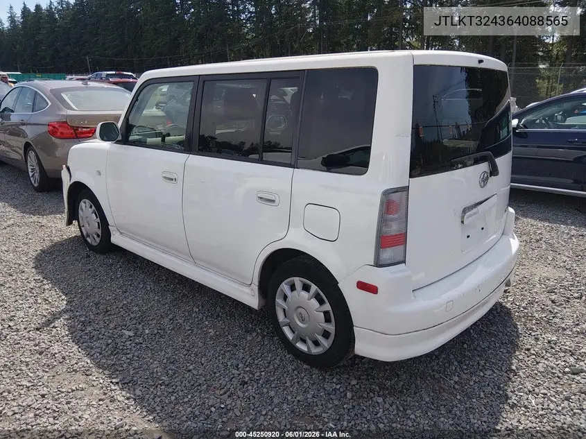 2006 Scion Xb VIN: JTLKT324364088565 Lot: 45250920