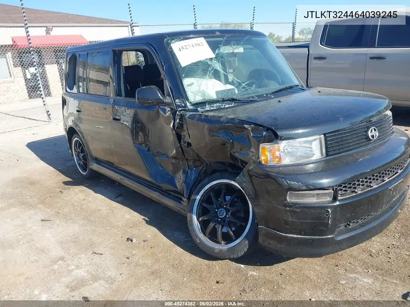 2006 Scion Xb VIN: JTLKT324464039245 Lot: 45274382