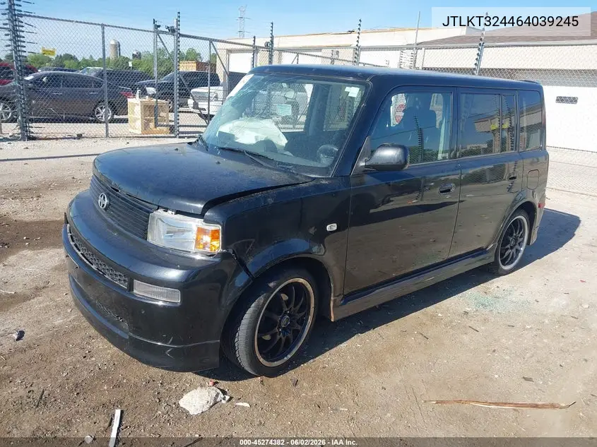 2006 Scion Xb VIN: JTLKT324464039245 Lot: 45274382