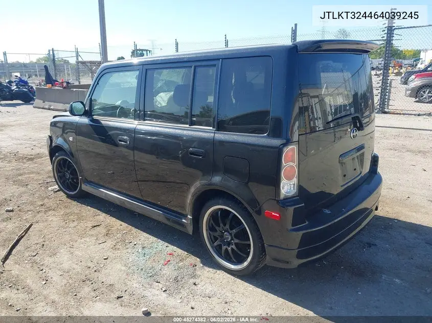 2006 Scion Xb VIN: JTLKT324464039245 Lot: 45274382