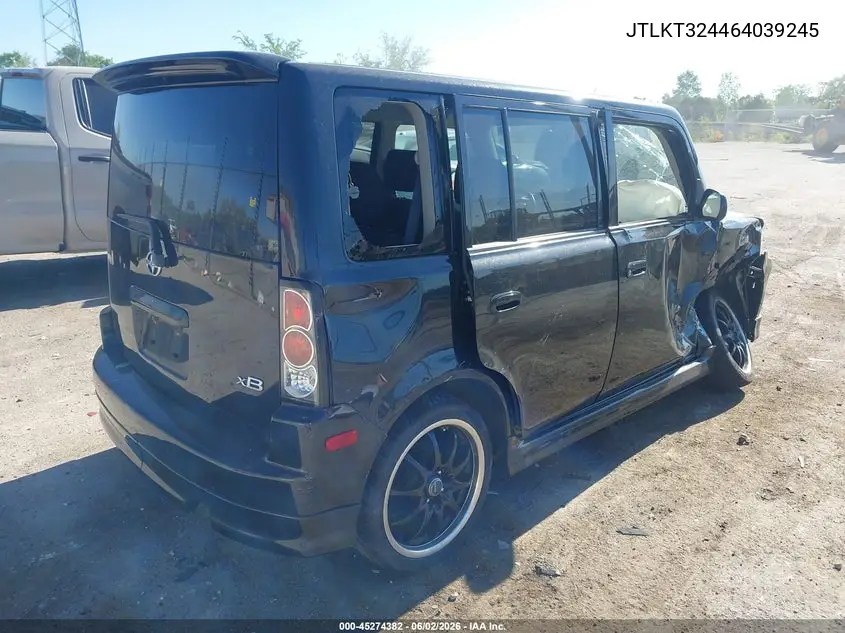 2006 Scion Xb VIN: JTLKT324464039245 Lot: 45274382