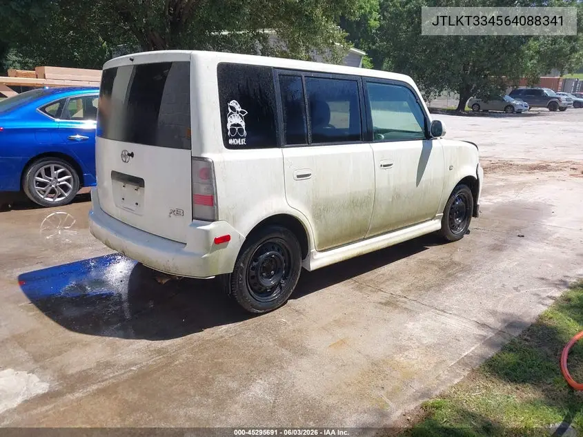 2006 Scion Xb VIN: JTLKT334564088341 Lot: 45295691