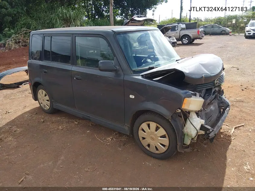 2006 Scion Xb VIN: JTLKT324X64127183 Lot: 45331041