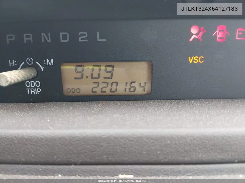 2006 Scion Xb VIN: JTLKT324X64127183 Lot: 45331041