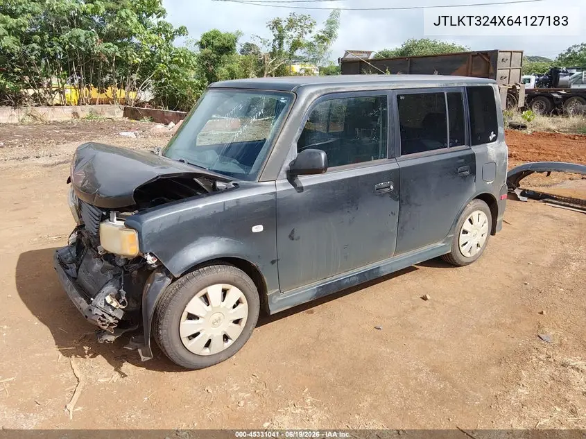 2006 Scion Xb VIN: JTLKT324X64127183 Lot: 45331041