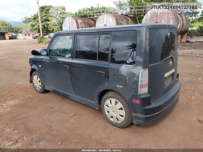 2006 Scion Xb VIN: JTLKT324X64127183 Lot: 45331041