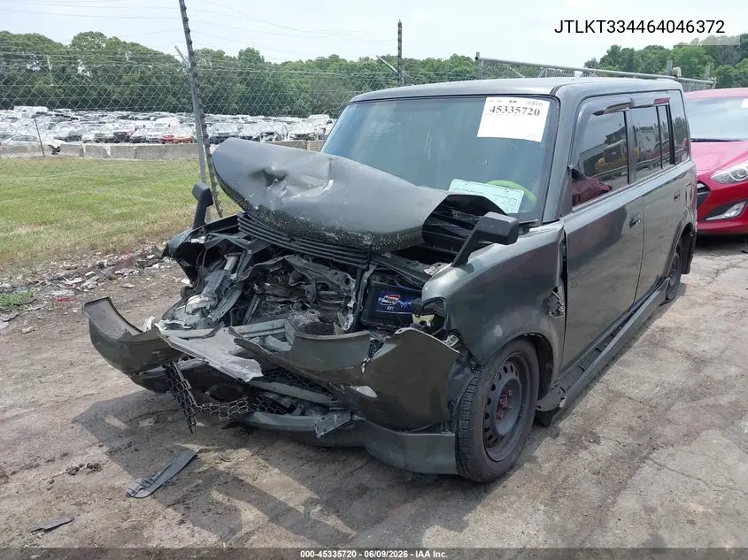 2006 Scion Xb VIN: JTLKT334464046372 Lot: 45335720