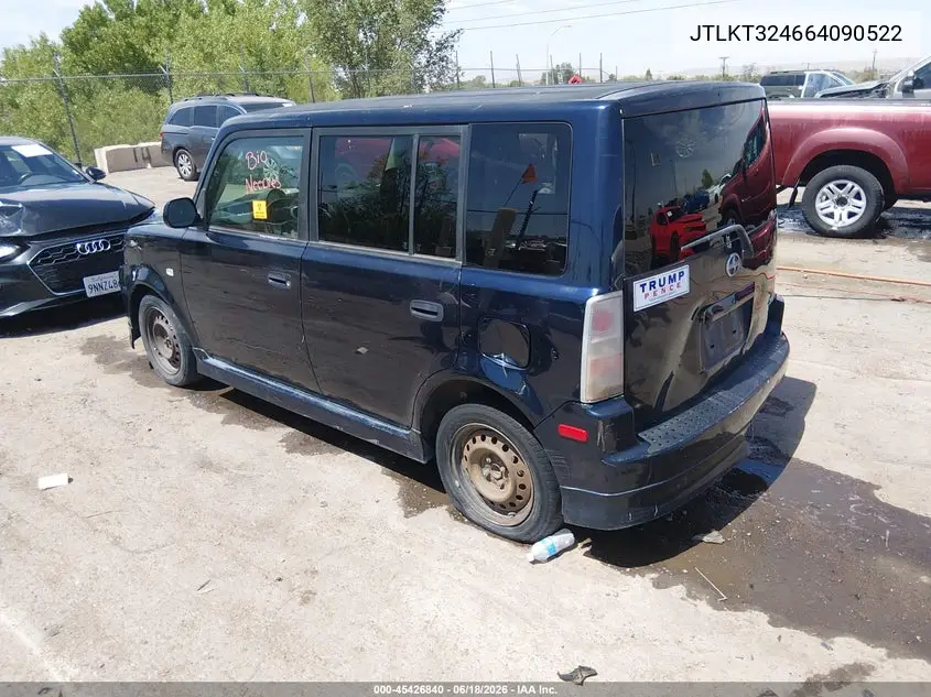 2006 Scion Xb VIN: JTLKT324664090522 Lot: 45426840