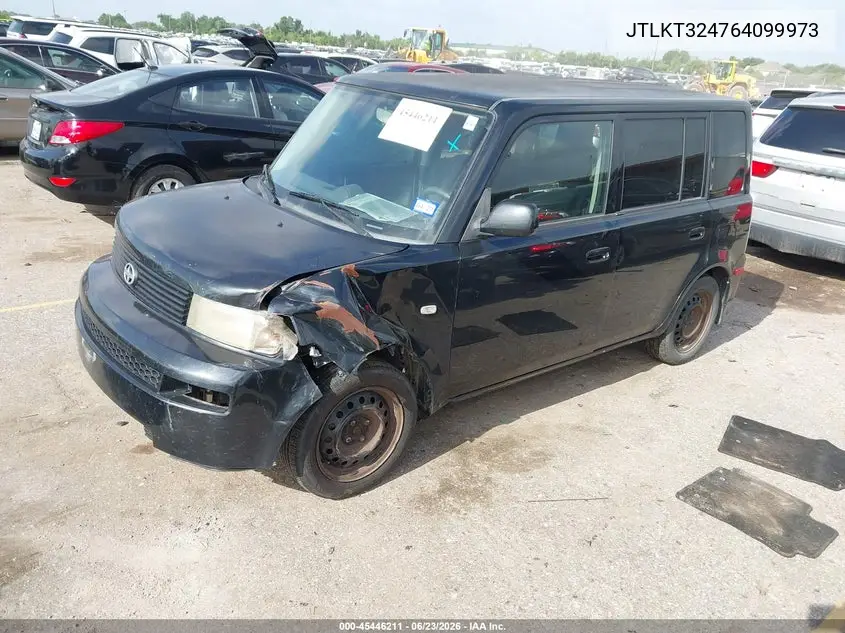 2006 Scion Xb VIN: JTLKT324764099973 Lot: 45446211