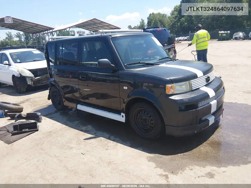 2006 Scion Xb VIN: JTLKT324864097634 Lot: 45480187