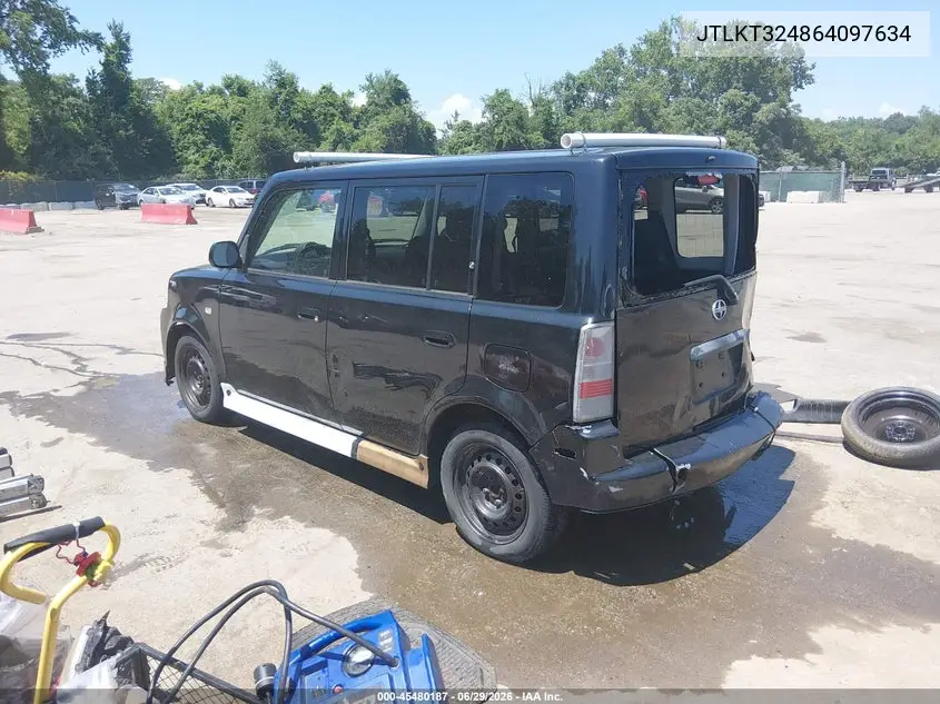 2006 Scion Xb VIN: JTLKT324864097634 Lot: 45480187
