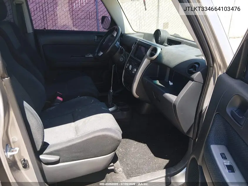 2006 Scion Xb VIN: JTLKT334664103476 Lot: 45568599