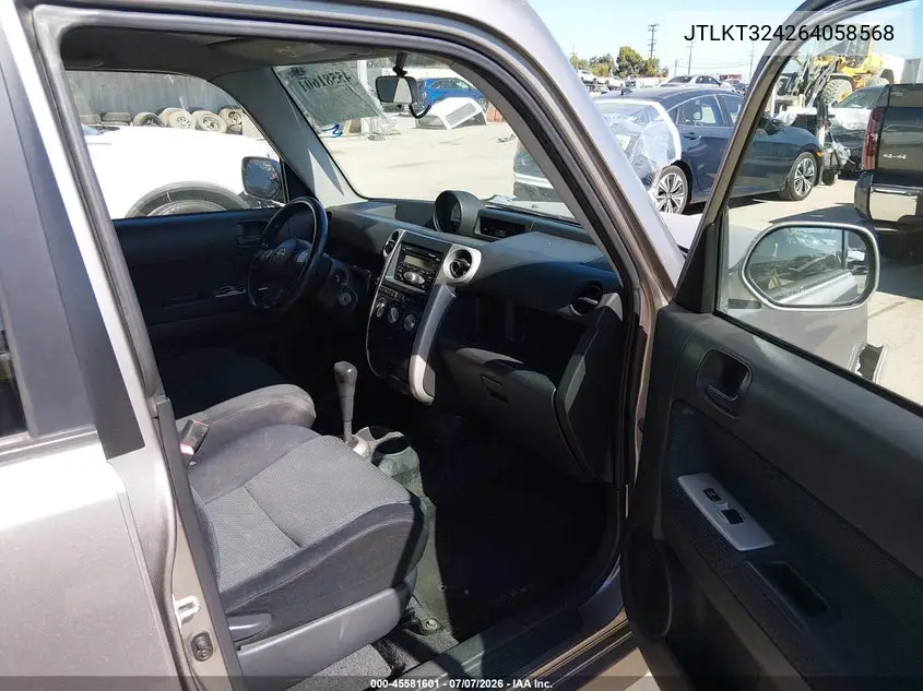 2006 Scion Xb VIN: JTLKT324264058568 Lot: 45581601