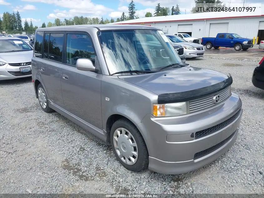 2006 Scion Xb VIN: JTLKT324864107997 Lot: 45590893