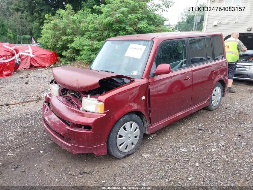 2006 Scion Xb VIN: JTLKT324764083157 Lot: 45600254
