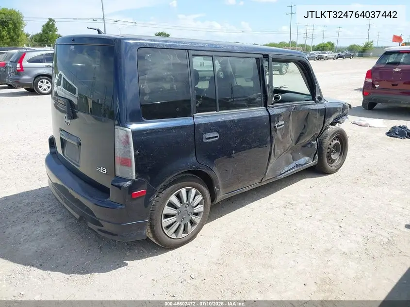 2006 Scion Xb VIN: JTLKT324764037442 Lot: 45602472