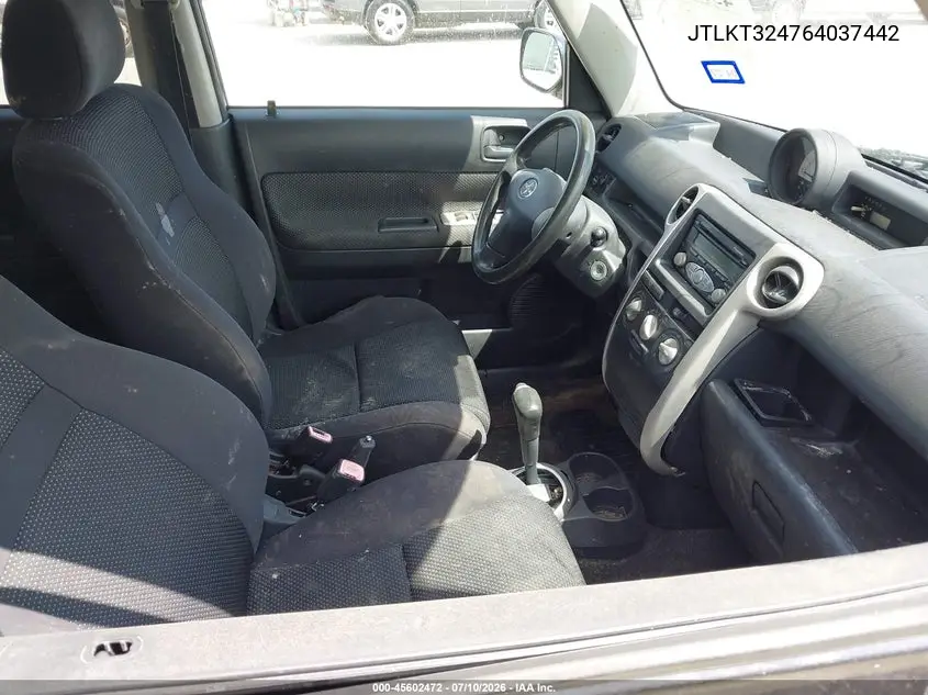 2006 Scion Xb VIN: JTLKT324764037442 Lot: 45602472
