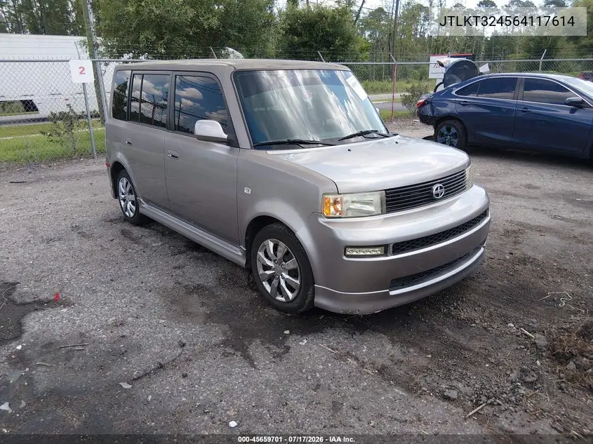 2006 Scion Xb VIN: JTLKT324564117614 Lot: 45659701