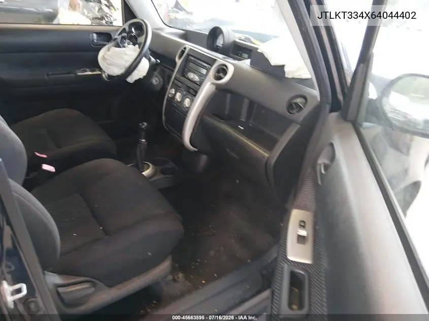 2006 Scion Xb VIN: JTLKT334X64044402 Lot: 45663595