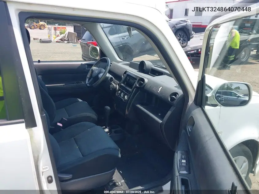 2006 Scion Xb VIN: JTLKT324864070448 Lot: 45678864