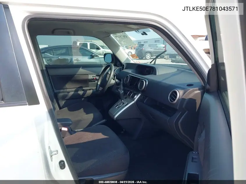 JTLKE50E781043571 2008 Scion Xb