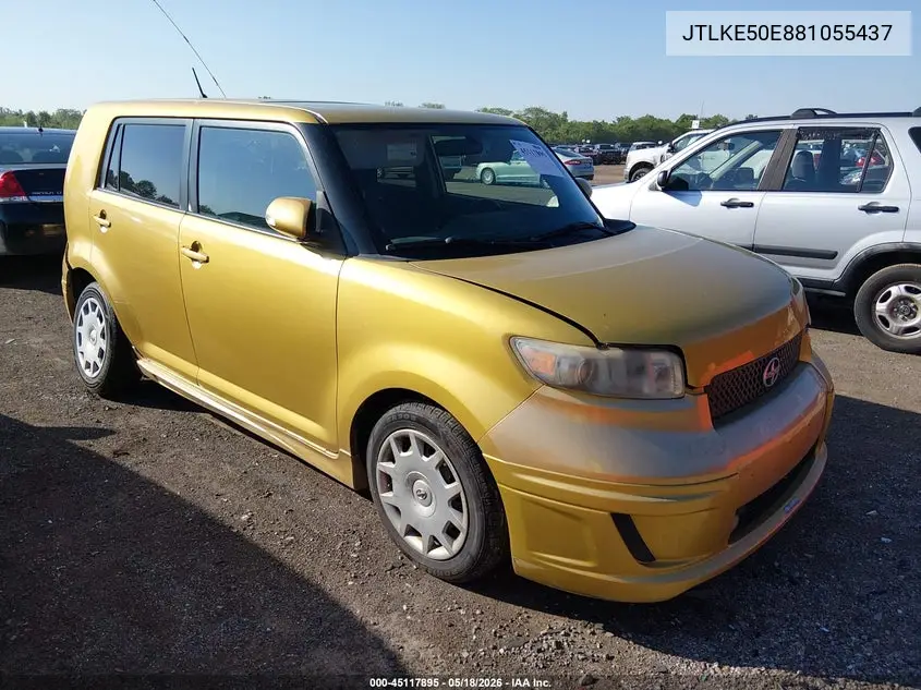 2008 Scion Xb VIN: JTLKE50E881055437 Lot: 45117895