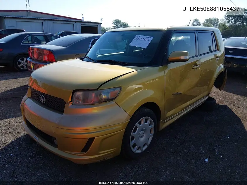 2008 Scion Xb VIN: JTLKE50E881055437 Lot: 45117895