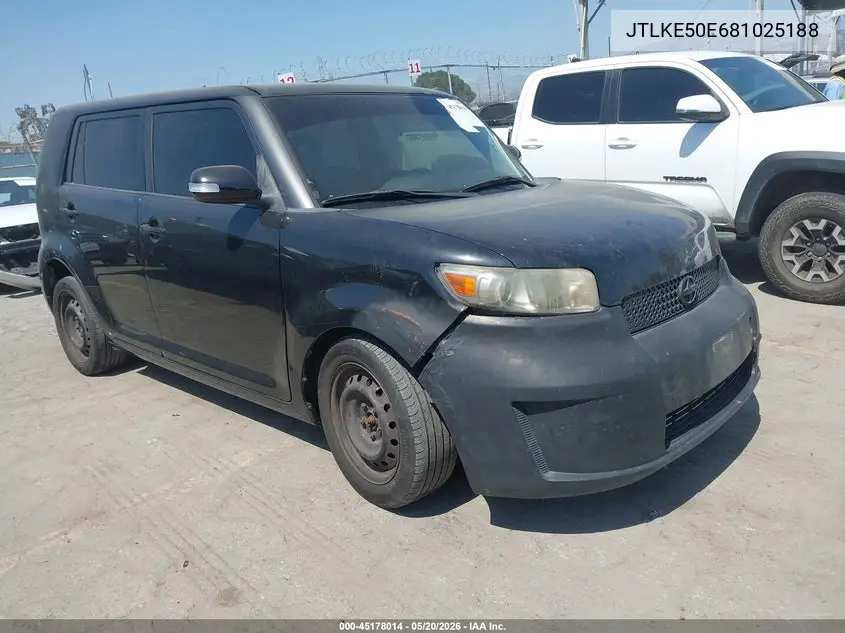 2008 Scion Xb VIN: JTLKE50E681025188 Lot: 45178014