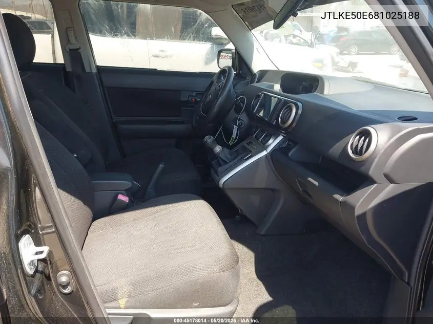 2008 Scion Xb VIN: JTLKE50E681025188 Lot: 45178014