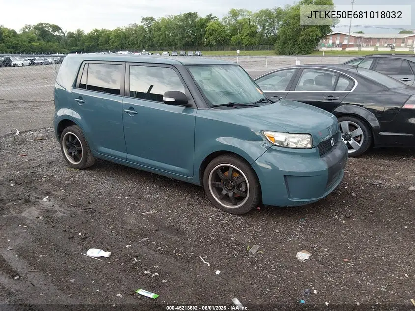 2008 Scion Xb VIN: JTLKE50E681018032 Lot: 45213602