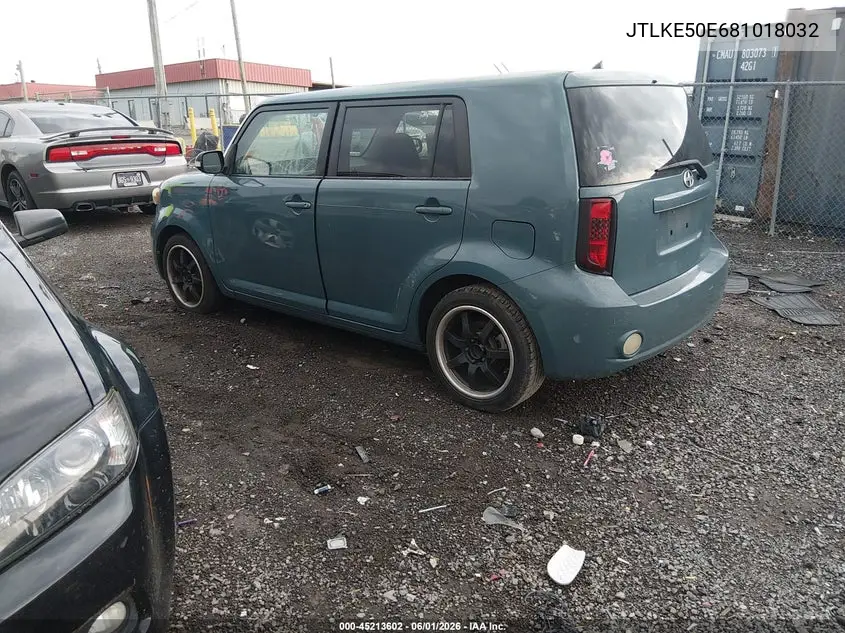 2008 Scion Xb VIN: JTLKE50E681018032 Lot: 45213602