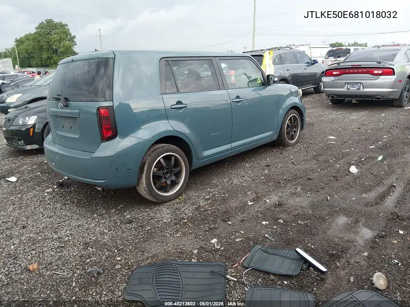 2008 Scion Xb VIN: JTLKE50E681018032 Lot: 45213602