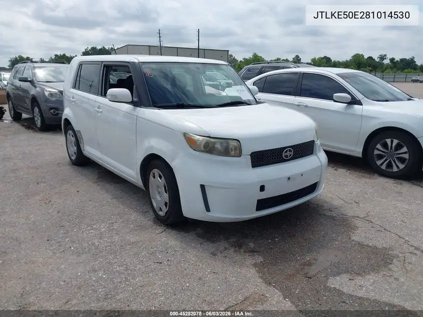 2008 Scion Xb VIN: JTLKE50E281014530 Lot: 45282078