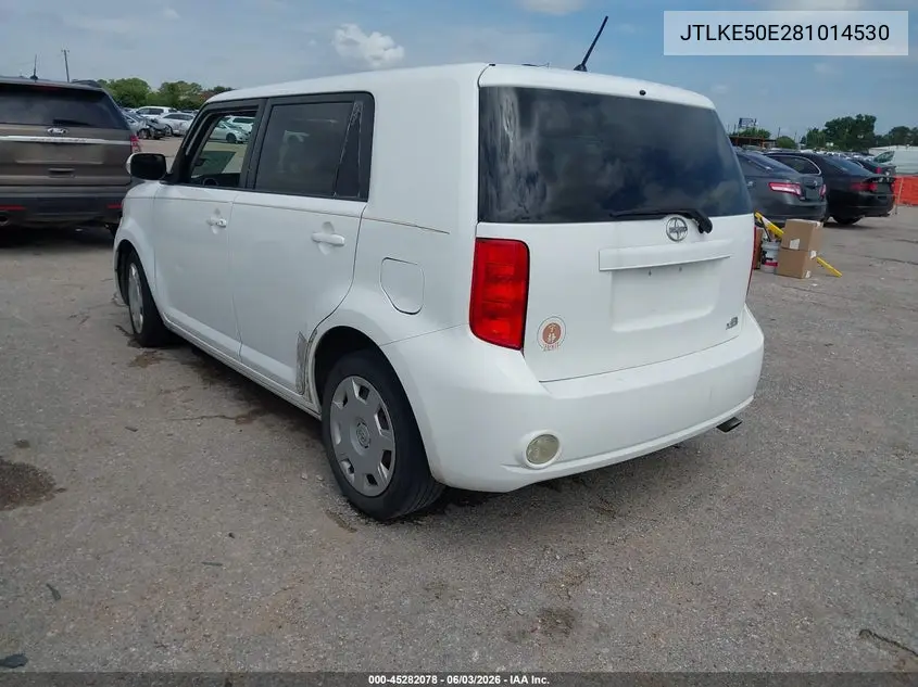 2008 Scion Xb VIN: JTLKE50E281014530 Lot: 45282078