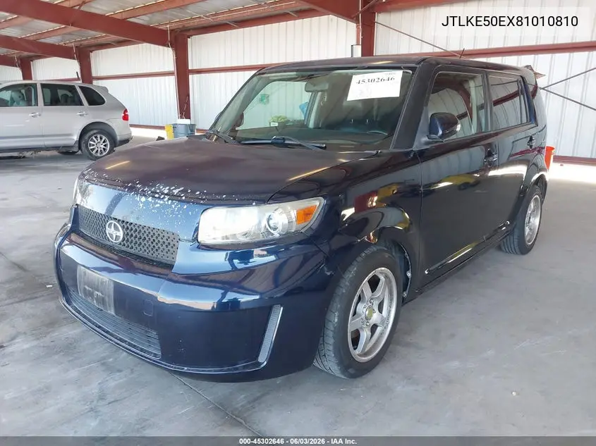 2008 Scion Xb VIN: JTLKE50EX81010810 Lot: 45302646
