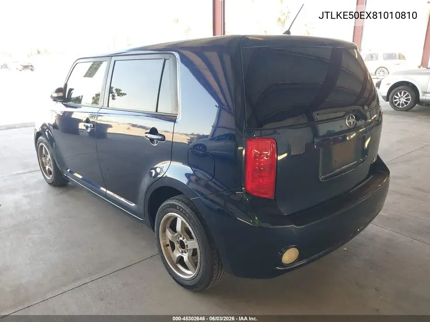 2008 Scion Xb VIN: JTLKE50EX81010810 Lot: 45302646